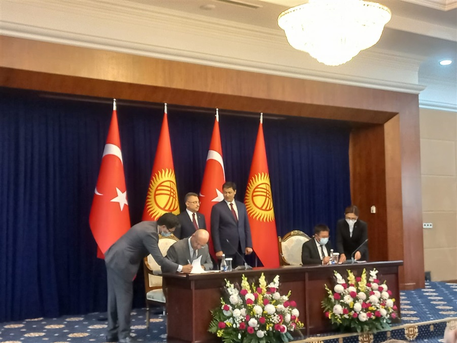 Türkiye ile Kırgız Cumhuriyeti Arasında Helal Kalite Altyapısı Alanına İlişkin İş Birliğine Dair Mutabakat Zaptı İmzalandı