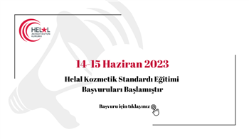 Helal Kozmetik Standardı Eğitimi
