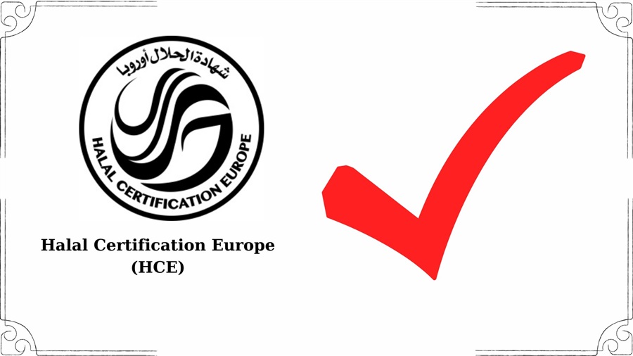 Birleşik Krallık’ta yerleşik Halal Certification Europe (HCE) HAK Tarafından Akredite Edilmiştir