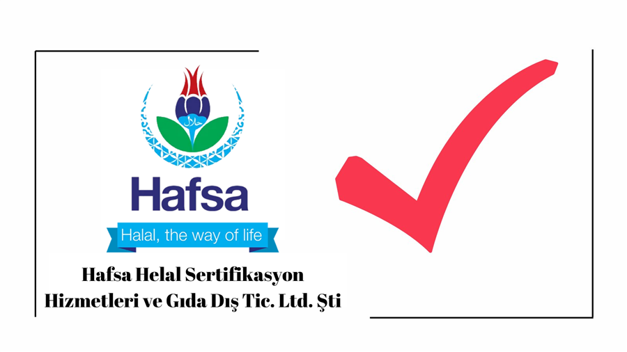 Hafsa Helal Sertifikasyon Hizmetleri ve Gıda Dış Tic. Ltd. Şti. HAK Tarafından Akredite Edilmiştir