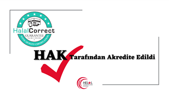 Total Quality Halal Correct Certification (TQ HCC) Adlı Kuruluş HAK Tarafından Akredite Edilmiştir