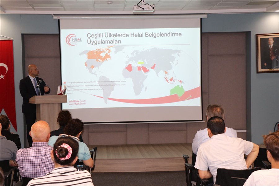 Ticarette Helal Belgelendirmenin Önemi ve Güncel Gelişmeler Başlıklı Bilgilendirme Seminerlerine İzmir ve Aydın ile Devam Edildi