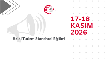 Helal Turizm Standardı Eğitimi (17-18 Kasım 2026)